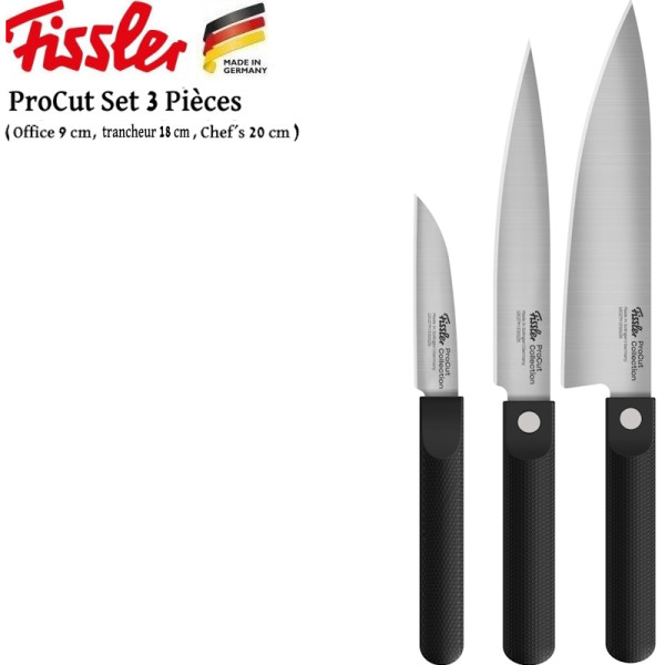 ProCut Collection. Set 3 pcs, Office, Trancheur, Chef - Fissler | Art. 4009209420684 - vue 1