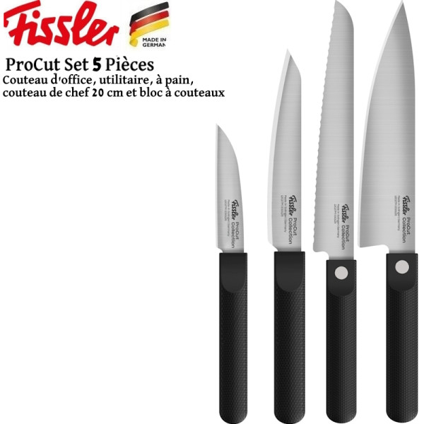 ProCut Collection. Set 5 pcs - Fissler | Art. 4009209420707 - vue 1