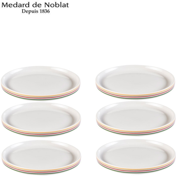 Cosy. Lot de 6 assiettes à cocktail / Couvercles pour bol 14 cm - Medard de Noblat | Art. 3014151003114 - vue 1