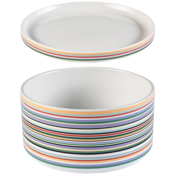 Cosy. Lot de 6 assiettes à cocktail / Couvercles pour bol 14 cm - Medard de Noblat | Art. 3014151003114 - vue 2