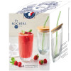 Ouessant. Coffret verre à Smoothie 43 cL avec paille - La Rochère | Art. 3232870335044 - vue 5