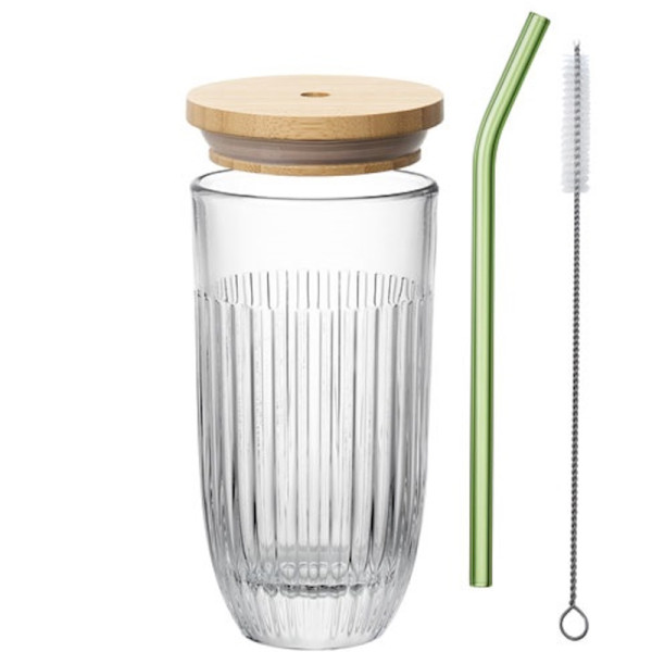 Ouessant. Coffret verre à Smoothie 43 cL avec paille - La Rochère | Art. 3232870335044 - vue 4