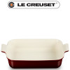 Héritage. Plat rectangulaire en céramique Grenat Garnet - Le Creuset | Art. 0843251182312 - vue 1