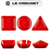 Set de 3 coupelles à sauce en céramique rouge cerise  - Le Creuset | Art. 79181000600000 - vue 1