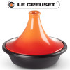 Tajine en fonte 31 cm orange volcanique - Le Creuset | Art. 0024147194231 - vue 1