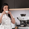 The Barista Express Impress. Machine à expresso Blanc sel de mer - Sage | Art. 9355973097986 - vue 5