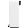 Madison. Poubelle à pédale rectangulaire 30L Blanche - EKO | Art. 8713631208951 - vue 3