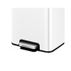 Madison. Poubelle à pédale rectangulaire 30L Blanche - EKO | Art. 8713631208951 - vue 7