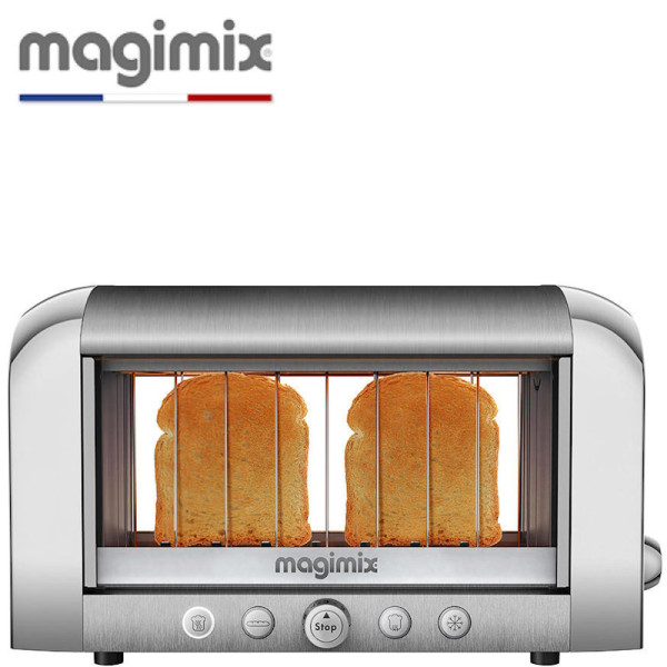 Vision. Grille-pain Toaster Panoramique inox - Magimix | Art. 3519280115382