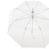 Parapluie Transparent Cloche Liseré Noir ou Blanc 92 cm - Neyrat Autun | Art. 3052710819998 - vue 4