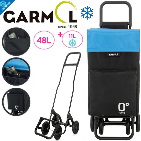 Travel Thermique G5. Poussette de Marché 4 roues 48L+11L - Garmol | Art. 8427080079399 - vue 1