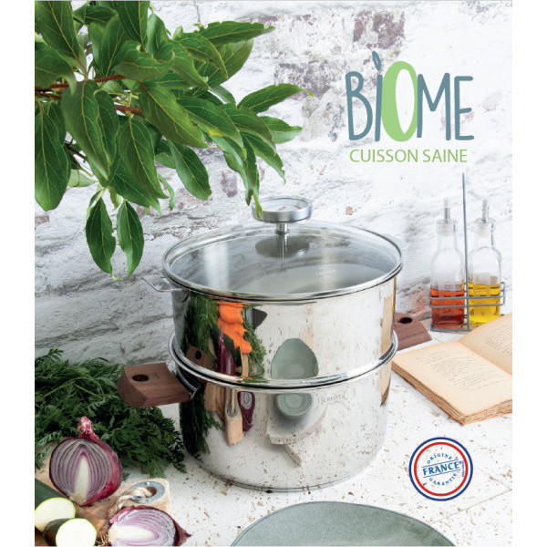 Biome. Ensemble vapeur cuisson saine  (Vue 1) - Cristel