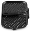 Gril rectangulaire avec manche repliable et amovible noir 36x20 cm - Le Creuset | Art. 0024147091110 - vue 3