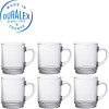 Versailles. Lot de 6 Mugs 26 cL transparent - Duralex France | Art. 3550190501292 - vue 2