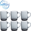 Versailles. Lot de 6 Mugs 26 cL bleu marine gris  - Duralex France | Art. 3550190505368 - vue 2
