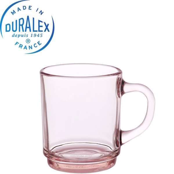 Versailles. Lot de 6 Mugs 26 cL bleu marine Rose - Duralex France | Art. 3550190505429 - vue 1