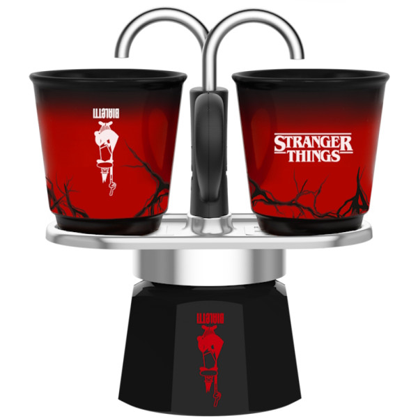 Stranger Things. Mini Express percolateur 2 becs - Bialetti | Art. 8006363095280 - vue 2