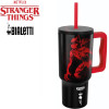 Stranger Things. Gobelet isotherme avec poignée + paille 90 cL - Bialetti | Art. 8006363095709 - vue 1