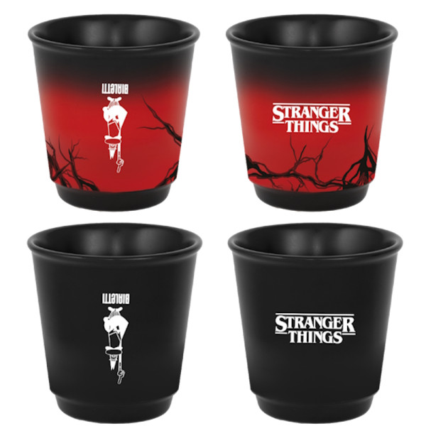 Stranger Things. Lot de 4 Tasses à Expresso 9 cL - Bialetti | Art. 8006363096850 - vue 2