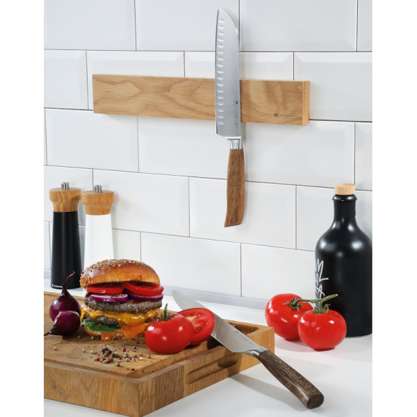 Barre magnétique en bois chêne de 40 cm - Zassenhaus | Art. 4006528078268 - vue 2