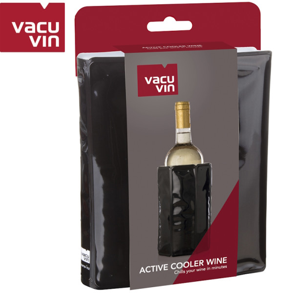 Rapid Ice Cooler. Rafraîchisseur à vin Noir - Vacuvin | Art. 8714793388048 - vue 2