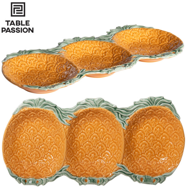 Plat Ananas cm 42x20 cm - Table Passion | Art. 3106232430336