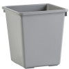 Poubelle à papier en cône 27 litres, Gris  - V-Part | Art.  8713631045433