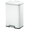Madison. Poubelle à pédale 50L Blanc - Eko | Art.  8713631208968  - vue 1