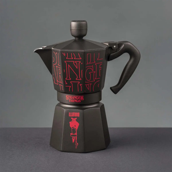 Stranger Things. Moka Express Cafetière Italienne de 3 à 6 tasses - Bialetti