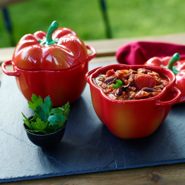Petite cocotte céramique POIVRON rouge de 12 cm - Zwilling Staub | Art.4009839403156 - vue 3
