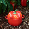 Petite cocotte céramique POIVRON rouge de 12 cm - Zwilling Staub | Art.4009839403156 - vue 5