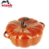 Petite cocotte en céramique CITROUILLE orange cannelle 12 cm - Zwilling Staub | Art. 4009839335648 - vue 1