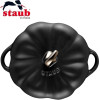 Petite cocotte en céramique CITROUILLE noire mate 12 cm - Zwilling Staub | Art. 4009839397271 - vue 3