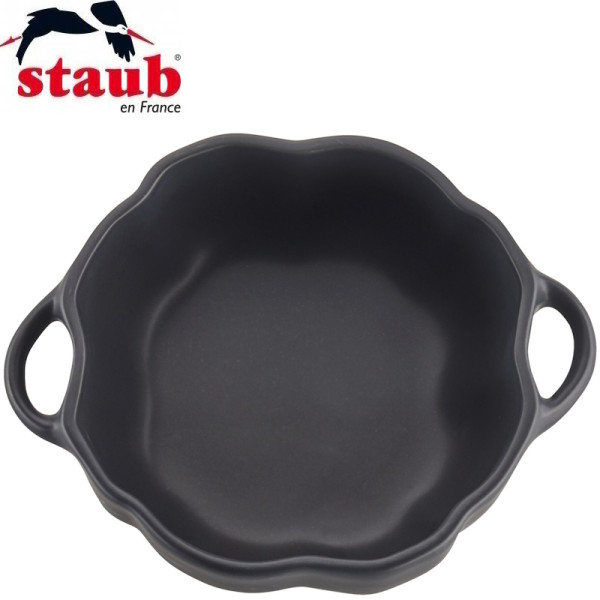 Petite cocotte en céramique CITROUILLE noire mate 12 cm - Zwilling Staub | Art. 4009839397271 - vue 6
