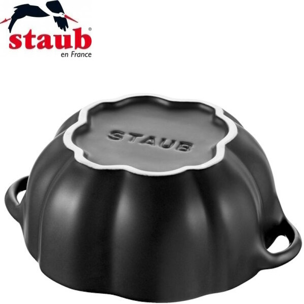 Petite cocotte en céramique CITROUILLE noire mate 12 cm - Zwilling Staub | Art. 4009839397271 - vue 7