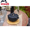 Petite cocotte en céramique CITROUILLE noire mate 12 cm - Zwilling Staub | Art. 4009839397271 - vue 2