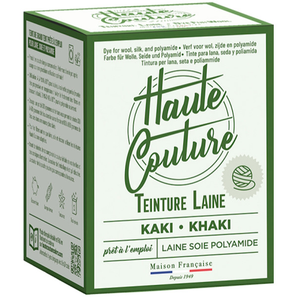 Haute Couture. Teinture laine, soie, Polyamide - Kaki - Lightning | Art. 3142980001633