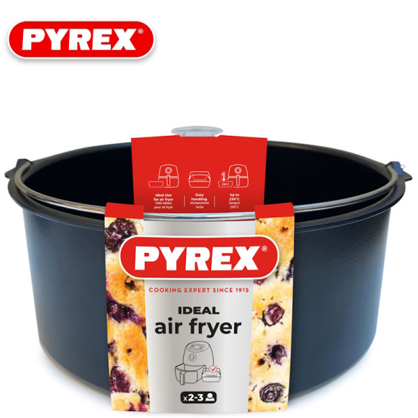 Spécial Airfryer. Plat rond en métal de 1L - Pyrex | Art. 3426470302821 - vue 2