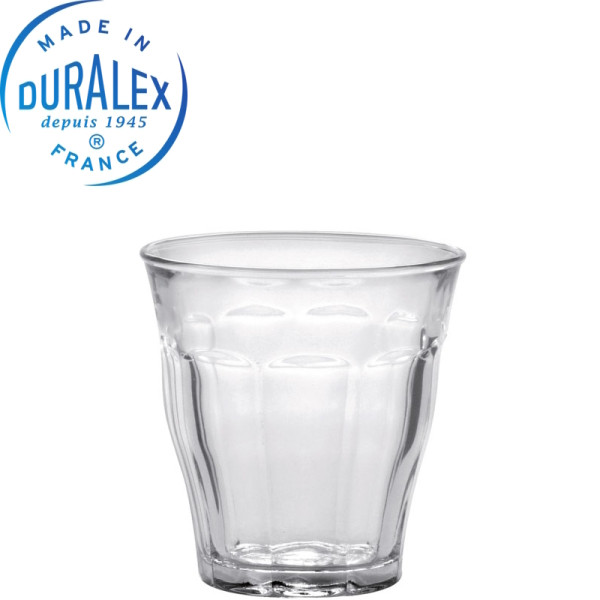 Picardie. Coffret de 4 à 6 verres colorés 25 cL - Duralex France