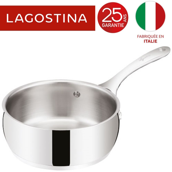 Orchestra. Casserole inox de 16 à 20 cm - Lagostina | Art. 8002531556911 - vue 1