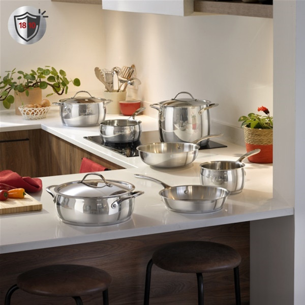 Orchestra. Casserole inox de 16 à 20 cm - Lagostina | Art. 8002531556911 - vue 5