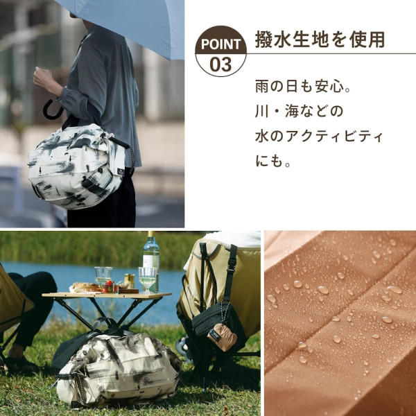 Sac de shopping japonais pliable isotherme 20 L - Shupatto