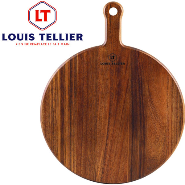 Planche à pizza en bois d'acacia 46,8x36x2 cm - Louis Tellier | Art. 3325980050171