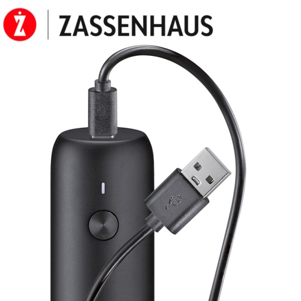 Köln USB. Moulin électrique à épices 14 cm Noir - Zassenhauss | Art. 4006528033137 - vue 3