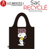 Sac recyclé 20L Happy Snoopy - Les Artistes Paris | Art. 3614300016370