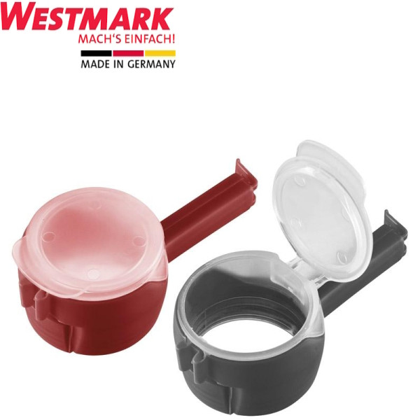 2 pinces à sac avec bec verseur - Westmark | Art. 4004094526572 - vue 1