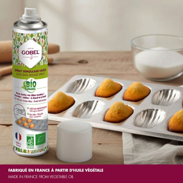Spray de démoulage et cuisson BIO - 250 ml - Gobel | Art.  3325980040301 - vue 2