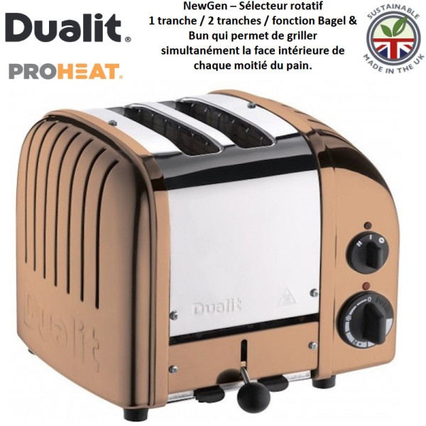 Classic AWS. Grille pain - 2 tranches - Dualit | Art. 0619743273901
