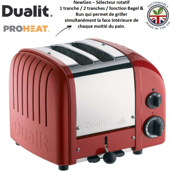 Classic AWS. Grille pain - 2 tranches - Dualit | Art. 0619743270313 - vue 1