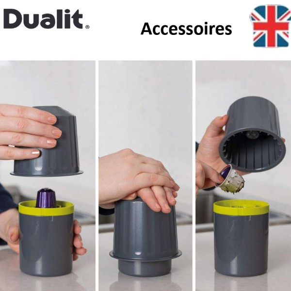 EcoPress. Recycleur capsule à café Nespresso - Dualit